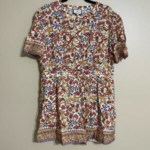 TUCKERNUCK Sundrenched Porto Jessa Romper Batik Border size XXL